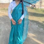 Crop Collar Blouse- Saree