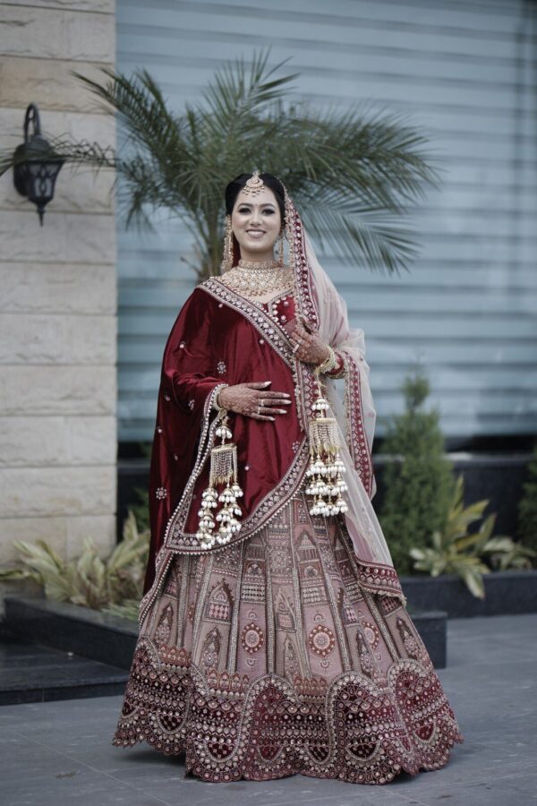 Handcrafted Bridal Lehenga