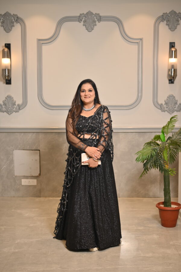 Midnight Glam Lehenga