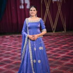 Blue Majesty Lehenga